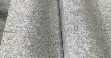 景德镇芙蓉白S型拉丝面路沿石