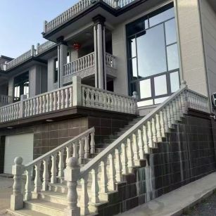 景德镇 芝麻白别墅阳台栏杆，楼梯栏杆