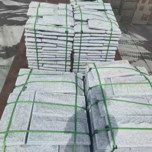 景德镇 芝麻白蘑菇石装车出货