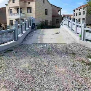 景德镇 芝麻灰花岗岩桥栏杆