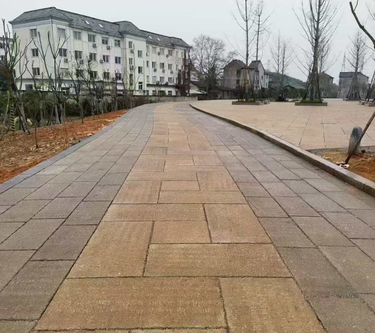 景德镇仿古石铺装效果
