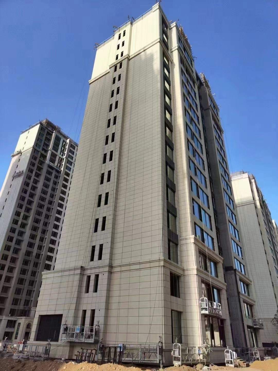 景德镇黄金麻高端小区，外墙干挂