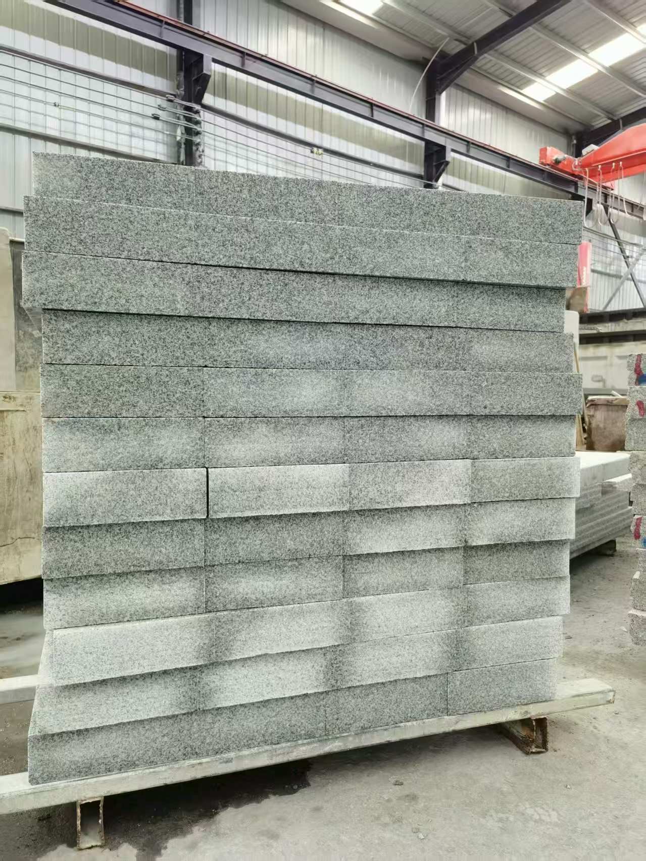 景德镇 芝麻白10公分300*600广场地铺，A料定制，尺寸标准，厚薄均匀