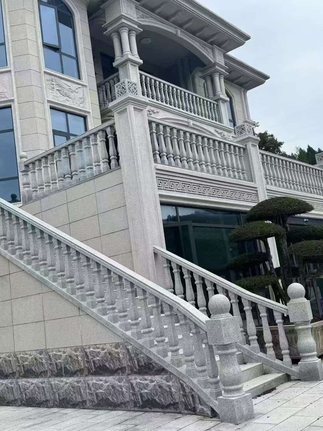 景德镇 芝麻白别墅，栏杆