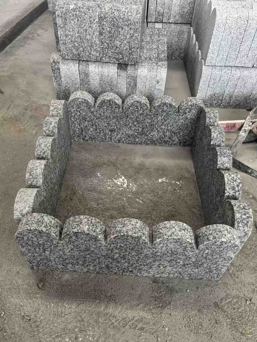 景德镇 花边石、花坛围栏石、花池界石、菜园栅栏石、镶边石、波浪状界石介绍