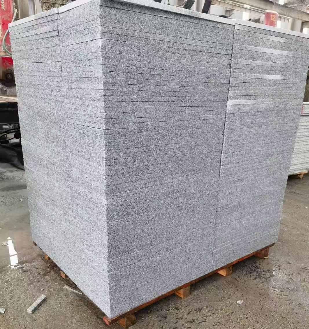 景德镇 火烧面地铺石，街道广场园林市政工程板，1.8~5.0厚均有现货