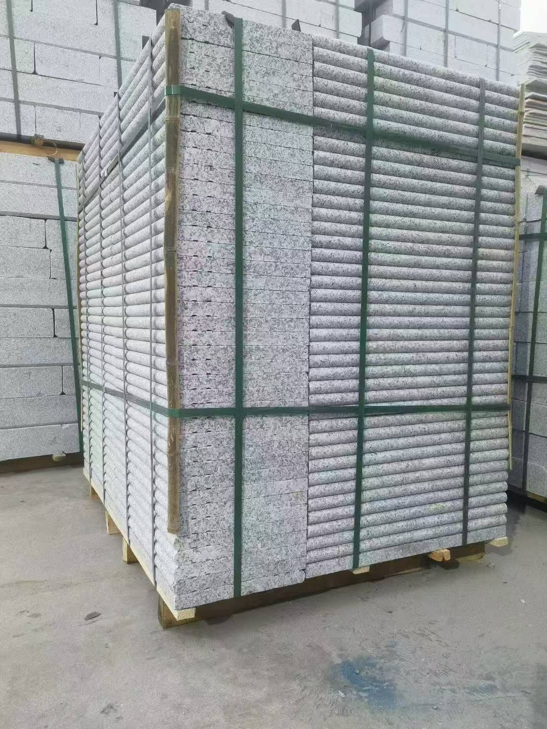 景德镇 芙蓉白3公分厚磨圆边、拉槽，楼梯踏步