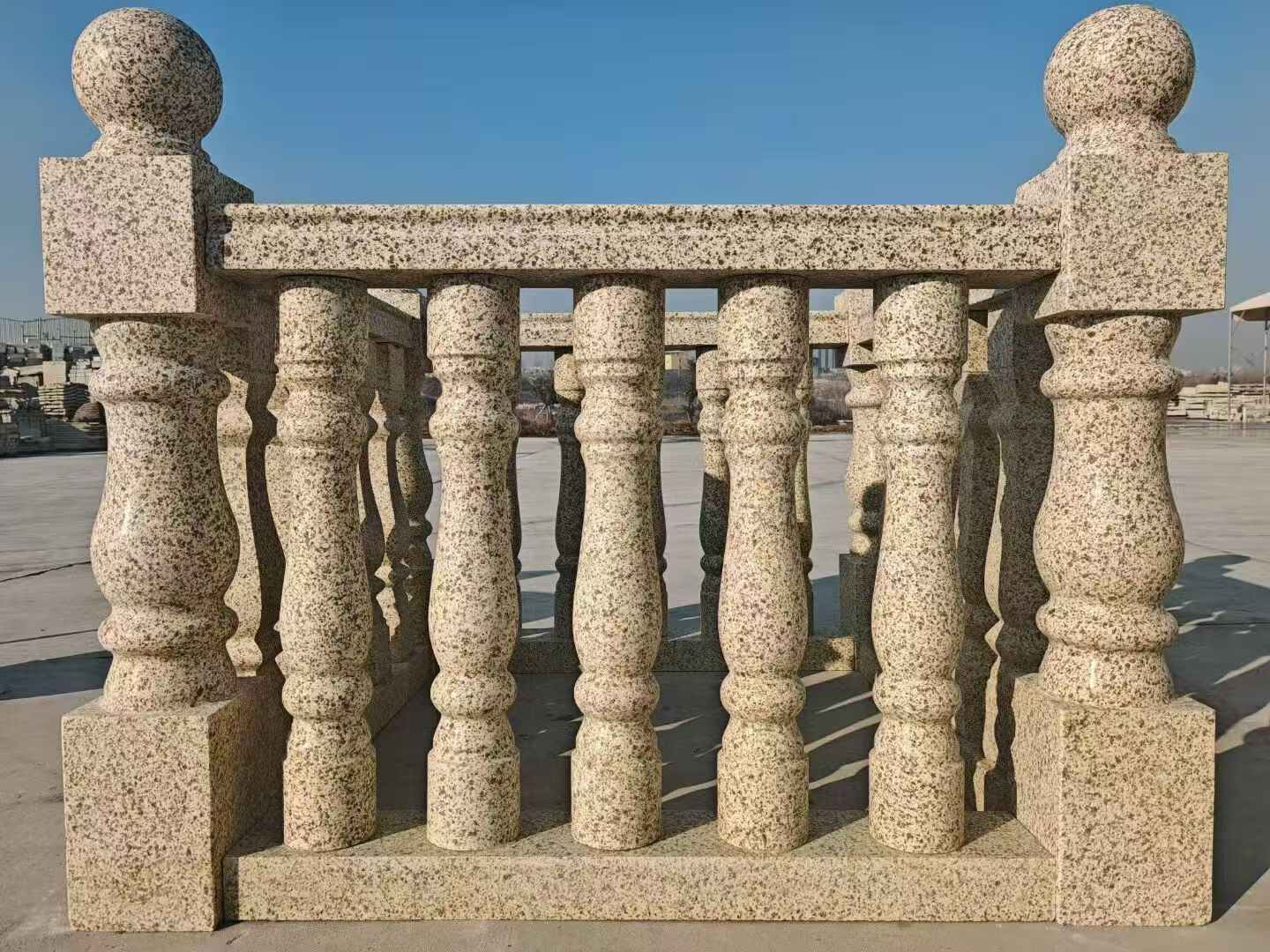 景德镇 黄金麻栏杆（扶手，花瓶柱，将军柱）