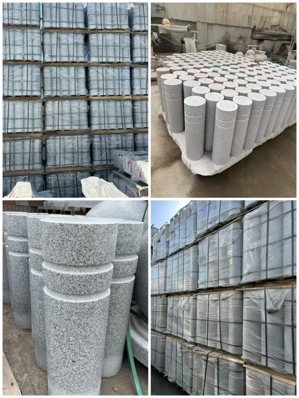 景德镇 芝麻白花岗岩挡车柱、隔离柱多少钱