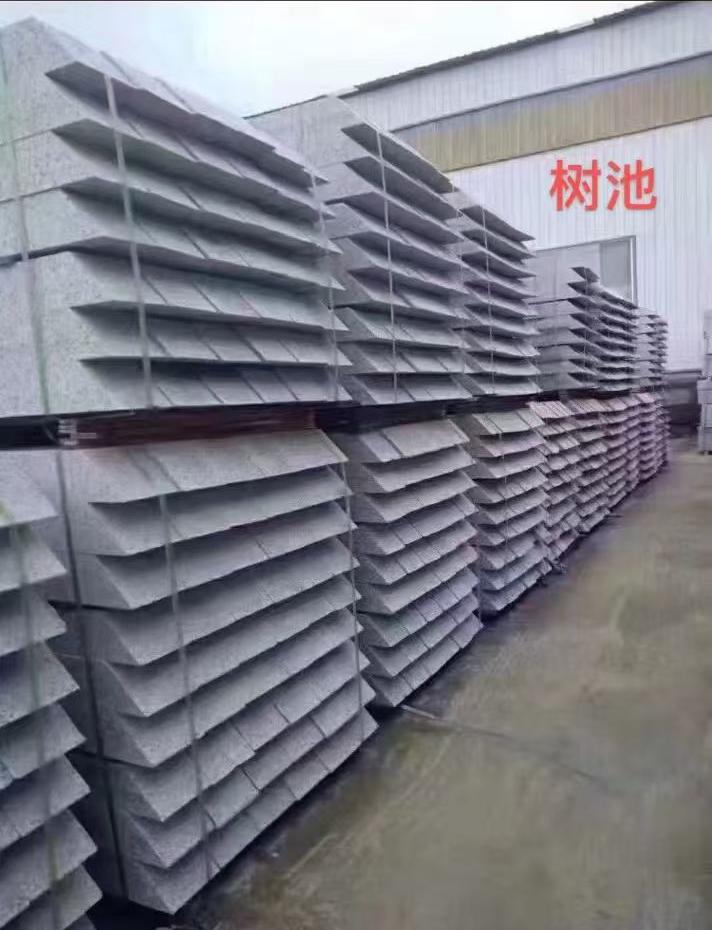 景德镇 芝麻灰切头树池