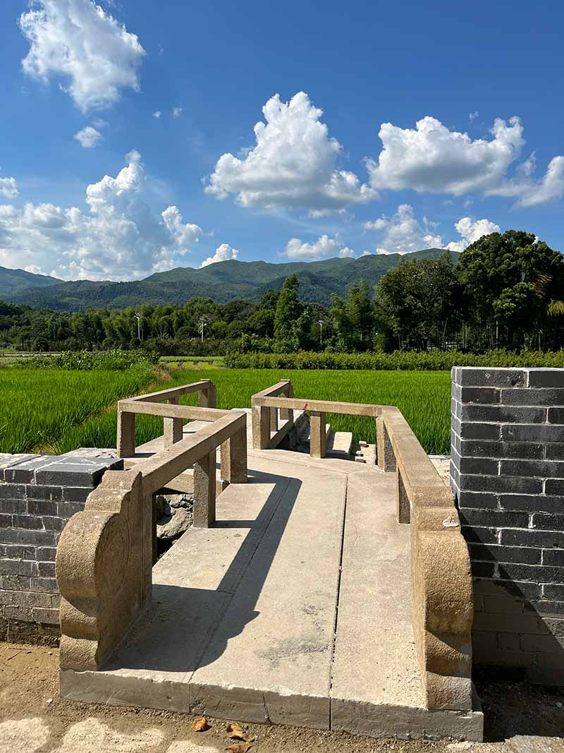 景德镇花岗岩仿古石材景区使用案例